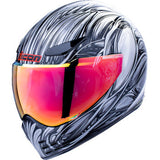 ICON Domain™ Helmet - Nouveau - Silver - Small 0101-18524
