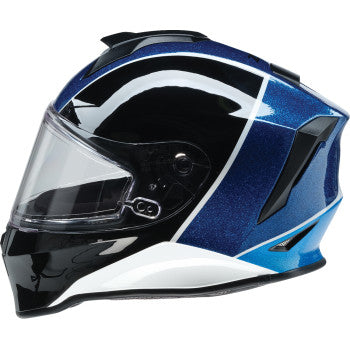 Z1R  Youth Warrant 2.0 Snow Helmet - Fresh Pow - Purple/Blue - Medium 0122-0139