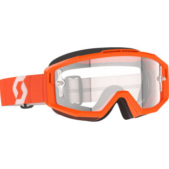 SCOTT Split OTG Goggle - Orange - Clear Works Lens 285537-0036113