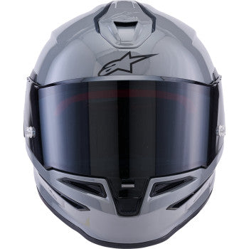 ALPINESTARS Supertech R7 Helmet - 22.06 - Solid - Gloss Gray - XL 8202126-1635-XL