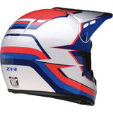 Z1R Child Dirt Maxx Helmet - Vortex - Red/White/Blue - L/XL 0111-1749