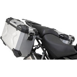 SW-MOTECH TRAX ADV Aluminum Case System - Silver - Triumph Tiger/Tiger Explorer 1200 '12-'21 KFT.11.483.70001/S