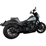 SLYFOX Highnoon Seat - Vinyl - Classic Stitch - Black Logo - FL/FX '18-'24 4701A-slyfox