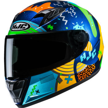 HJC Youth Y10 Helmet - Mika - MC23 - Small FP70NUSE023V