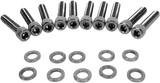 DRAG SPECIALTIES Bolt Kit - Knurled - Camshaft Cover MK373BK