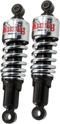 BURLY BRAND Suspension Kit - Slammer - Chrome - '80 - '16 FLHT B28-1004