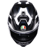 AGV Helmet K7 Glimpse Matte Black/White Md 2118399004-016-M