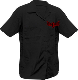 LETHAL THREAT Crooked Piston Shirt - Black - Medium HW50230M