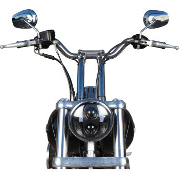 THRASHIN SUPPLY CO. 1" Handlebar - Mid Bend - Black TSC-2804-1