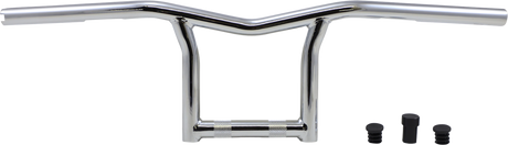 BURLY BRAND Handlebar - Sid - 8" - Chrome B12-6030C