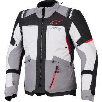 ALPINESTARS Jacket Andes Drystar V4 Gry/Blk/Rd 4x 3200526-9141-4X
