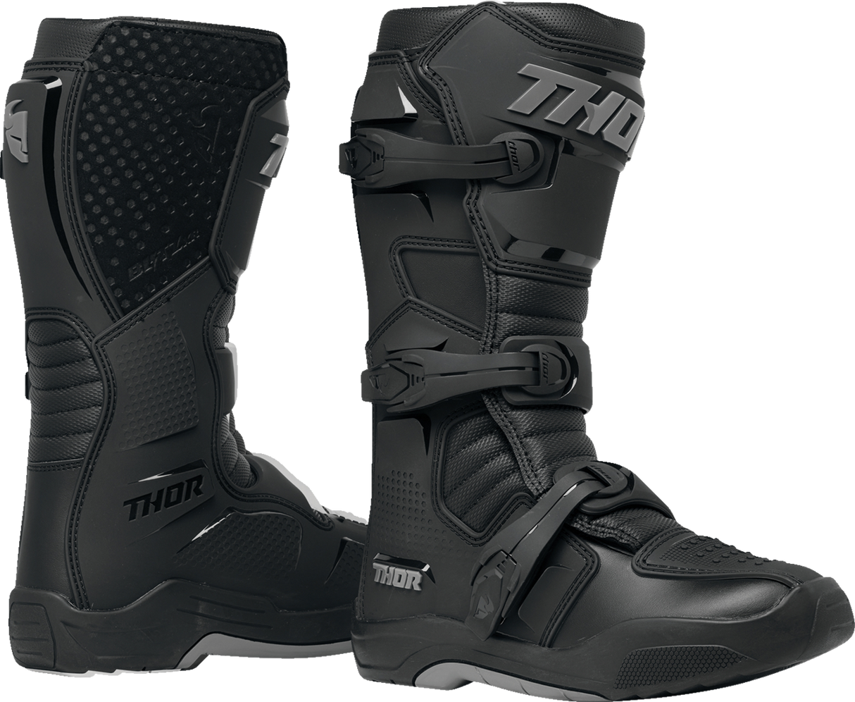 THOR Women's Blitz XR Boots - White/Gray - Size 8 3410-3145