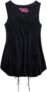 LETHAL THREAT Women's Ready4Love Tank Top - Black - Small LA20610S