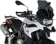 PUIG HI-TECH PARTS Race Windscreen - Dark Smoke - BMW 3768F