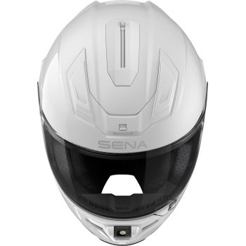 SENA Phantom Helmet - Gloss White - Medium PHANTOM-GW00M3