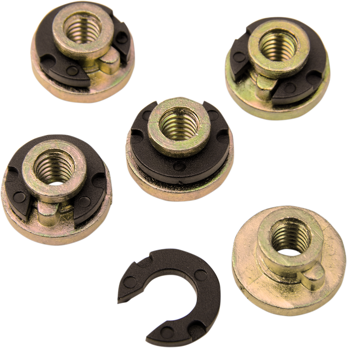 DRAG SPECIALTIES 1/4"-20 Seat Mount Nuts Note: Sold to dealer in 5-pack.  DS490045-5-HC-3