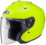 Hjc Fg-Jet Hi-Viz Yellow Lrg 814011306