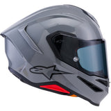 ALPINESTARS Supertech R7 Helmet - 22.06 - Solid - Gloss Gray - XL 8202126-1635-XL