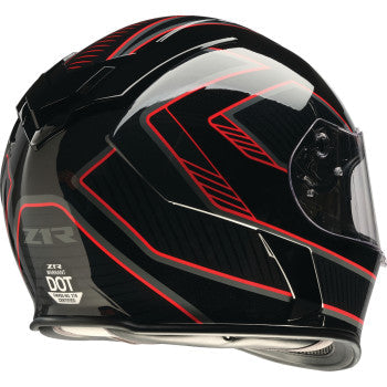 Z1R Warrant Helmet - Amplify - Black/Red - XL 0101-17895