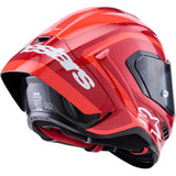 ALPINESTARS  Supretech R10 Helmet - 22.06 - Arius - Gloss - Black/White/Double Red - Small 8203926-1683-S