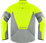 IN STOCK ICON Mesh AF™ Jacket - Gray/Hi-Vis - 2XL 2820-5948
