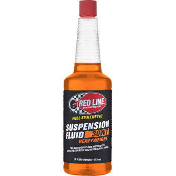 RED LINE SYNTHETIC OIL Heavyweight Suspension Fluid- 30wt - 16 US fl oz.  91142