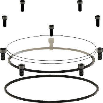 TRASK Assault Derby Cover Repair Kit - Big Twin TM-0040-RK