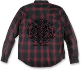 LETHAL THREAT Built for Speed Long-Sleeve Shirt - Red - 2XL MG60114XXL
