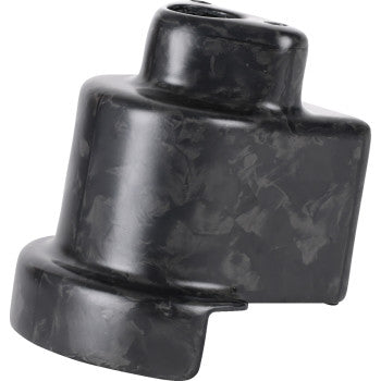 THRASHIN SUPPLY CO. Cover Steering Lock - Matte Forged Carbon Fiber TSC-3033-1