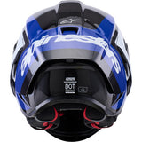 ALPINESTARS  Supretech R10 Helmet - 22.06 - Arius - Gloss Black/White/Blue - XS 8203926-1647-XS
