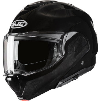 HJC F100 Modular Helmet - Solid - Black - 2XL EH06NUS8XBKV