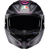 AGV Helmet K3 Syth Matte Black/Pink Sm 2118381004-025-S