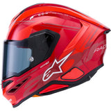 ALPINESTARS Helmet S-R7 A-Core Rd/Wh Gloss Ece06/Dot L 8203426-3182-L