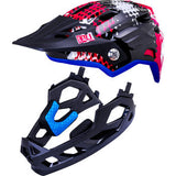 KALI Child Maya Helmet - Punk - Red 221925212