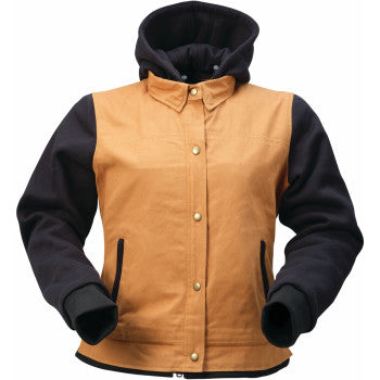 Z1R Women's Jayrod Jacket - Black/Tan - 3W 2813-1081