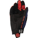 ALPINESTARS Pro-Dura Gloves - Navy/Hot Orange/White - XL 3560425-7162-XL