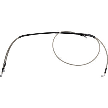 MOOSE RACING Brake Line Pair - Stainless Steel B05-1-019/P