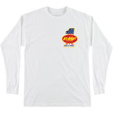 FMF America First Long-Sleeve T-Shirt - White - Large HO25119901WHTLG