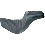 SLYFOX Highnoon Seat - Vinyl - Classic Stitch - Black Logo - FL/FX '18-'24 4701A-slyfox