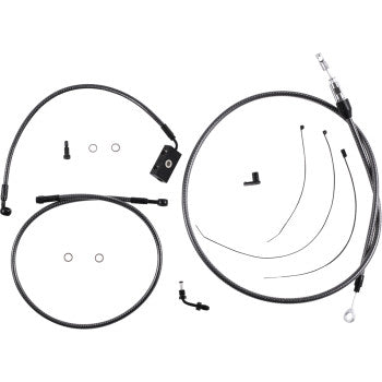 MAGNUM SHIELDING KARBONFIBR Designer Handlebar Installation Kit - 8" - '18-'24 Softail 7871258