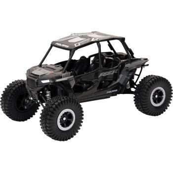 NEW RAY TOYS 1:18 Scale Polaris Rzr Xp 4 1000 Titanium 57976C