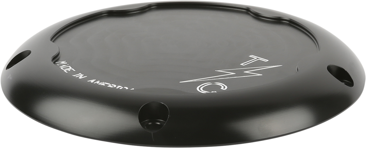 THRASHIN SUPPLY CO. M8 - Derby Cover Dished - Black TSC-3016-4