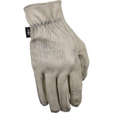 THRASHIN SUPPLY CO. Roper Leather Gloves - Bone White - Large TRG-00-10