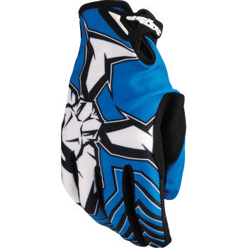 MOOSE RACING Agroid™ Pro Gloves - Blue/Black - Small 3330-8115