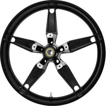 COASTAL MOTO Wheel - Daytona - Front - Dual Disc/without ABS - Black - 21x3.5 3D-DAY213SB