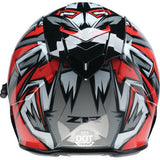 Z1R Warrant Snow Helmet - Neuron - Red/White - Large 0101-17220