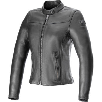 ALPINESTARS Stella Tory Leather Jacket - Black - Large 3113824-1100-L