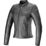 ALPINESTARS Stella Tory Leather Jacket - Black - Small 3113824-1100-S