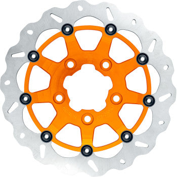 GBRAKES Wave® Brake Rotor - Front - 13" - Narrow Band - Orange GBDU037