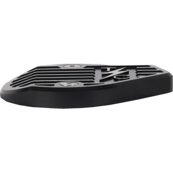 THRASHIN SUPPLY CO. Cam Cover - Gen 2 - Finned - Twice Cut - Black - M8 TSC-3029-4